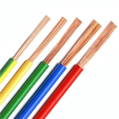 ہیٹ ریزسٹنٹ کاپر کنڈکٹر پی وی سی موصل برقی تار